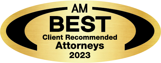 AM Best Client Recommended Attorneys 2023 Badge