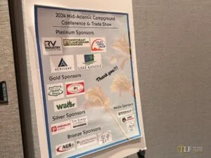 MAC sponsorship sign